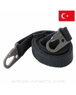 AP5-M / AP5-P Sling, Canvas w/Double Hooks, Black, MKE Manufactured *NIW* 