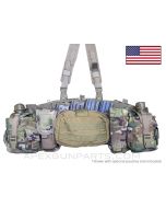 U.S. Tactical Assault Panel Chest Rig Set, Multicam, Includes mounting Straps *Excellent*