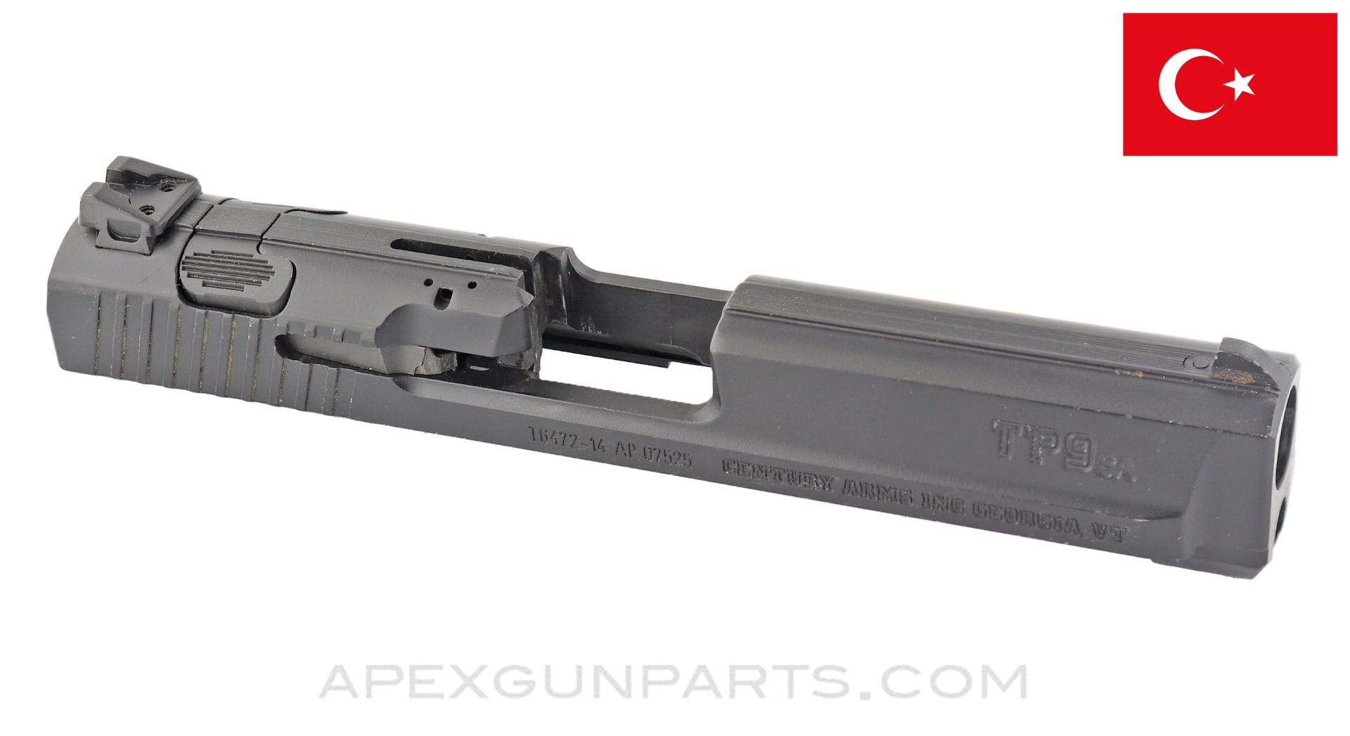 Canik TP9 SA Pistol Slide, w/ Sights, Striker Assembly, & Decock
