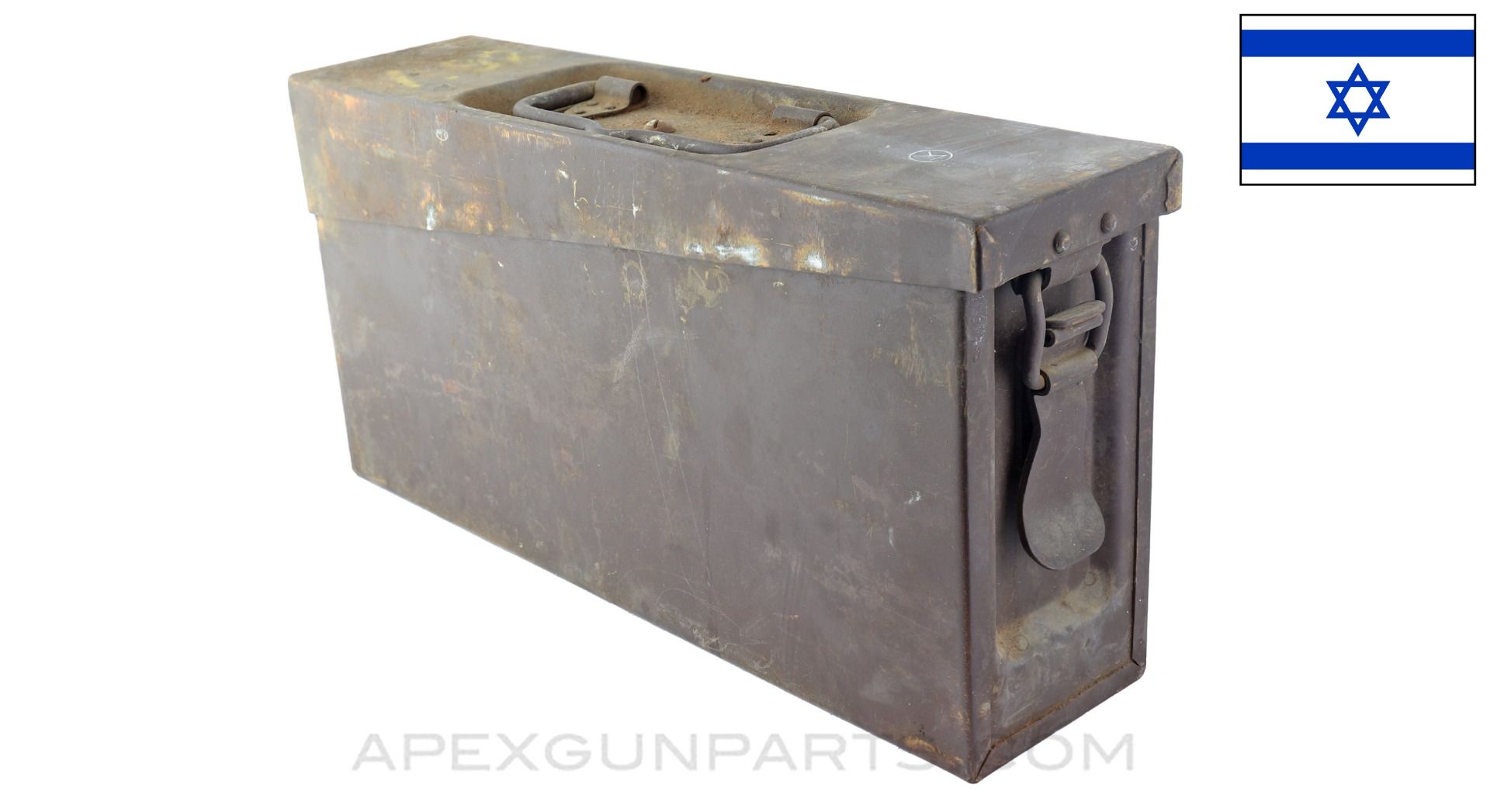 8mm Ammo Can, Israeli Marked *Good*