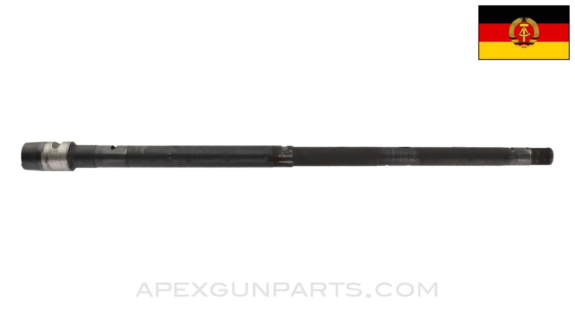 East German AKM Take Off Barrel with Project Muzzle End, 16.25