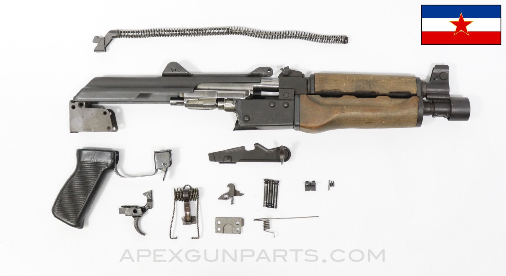 Ak出品　2/23 Yugoslavian AK-47 Mdl. M95 Pistol Parts Kit, w/ Populated Barrel