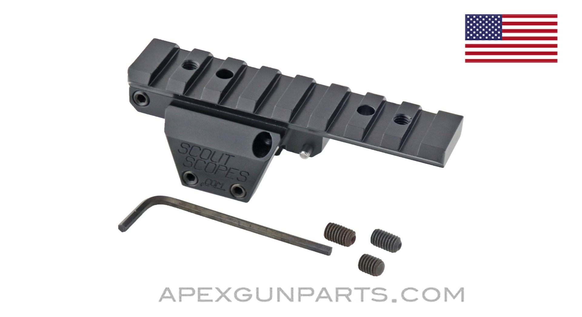 Scout Scopes VZ-58 / CZ-58 Scope Mount, Aluminum, US Made *NEW*