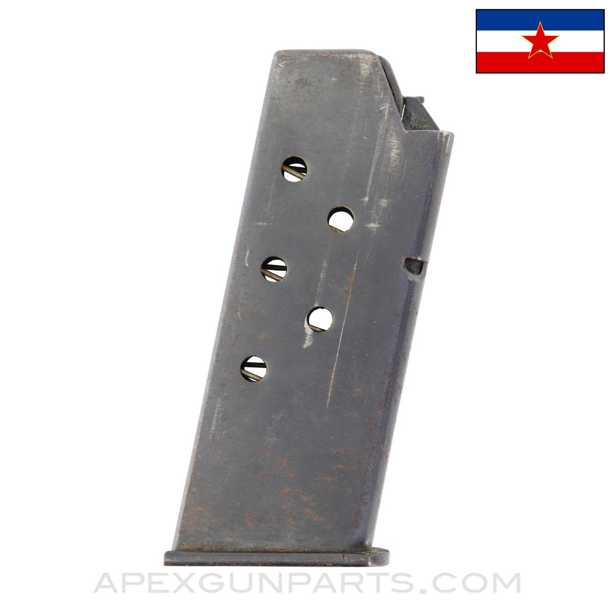 m67a Yugoslavian M67 Pistol Magazine, 8rd, .32ACP *Good*