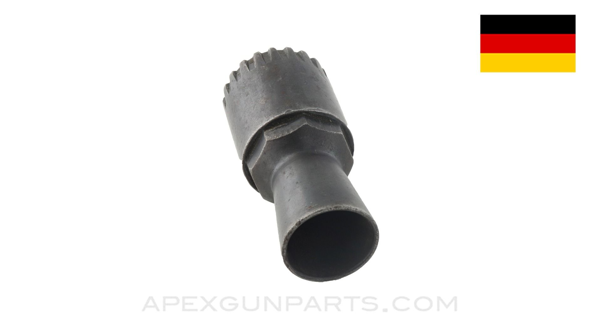 MG 34 Flash Hider, Blued Steel