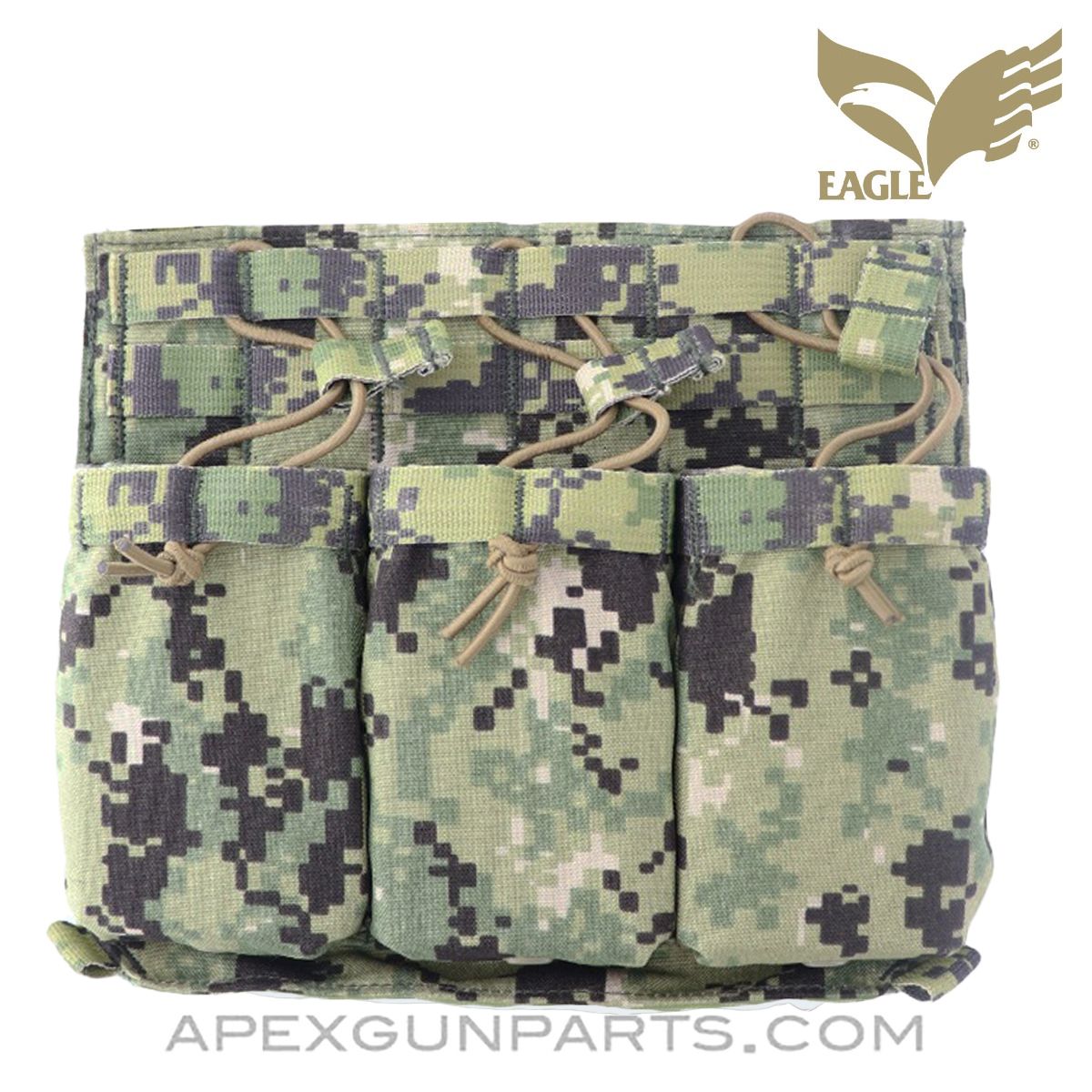 Eagle Industries A0R2 Triple M4 Magazine Pouch Placard, Velcro