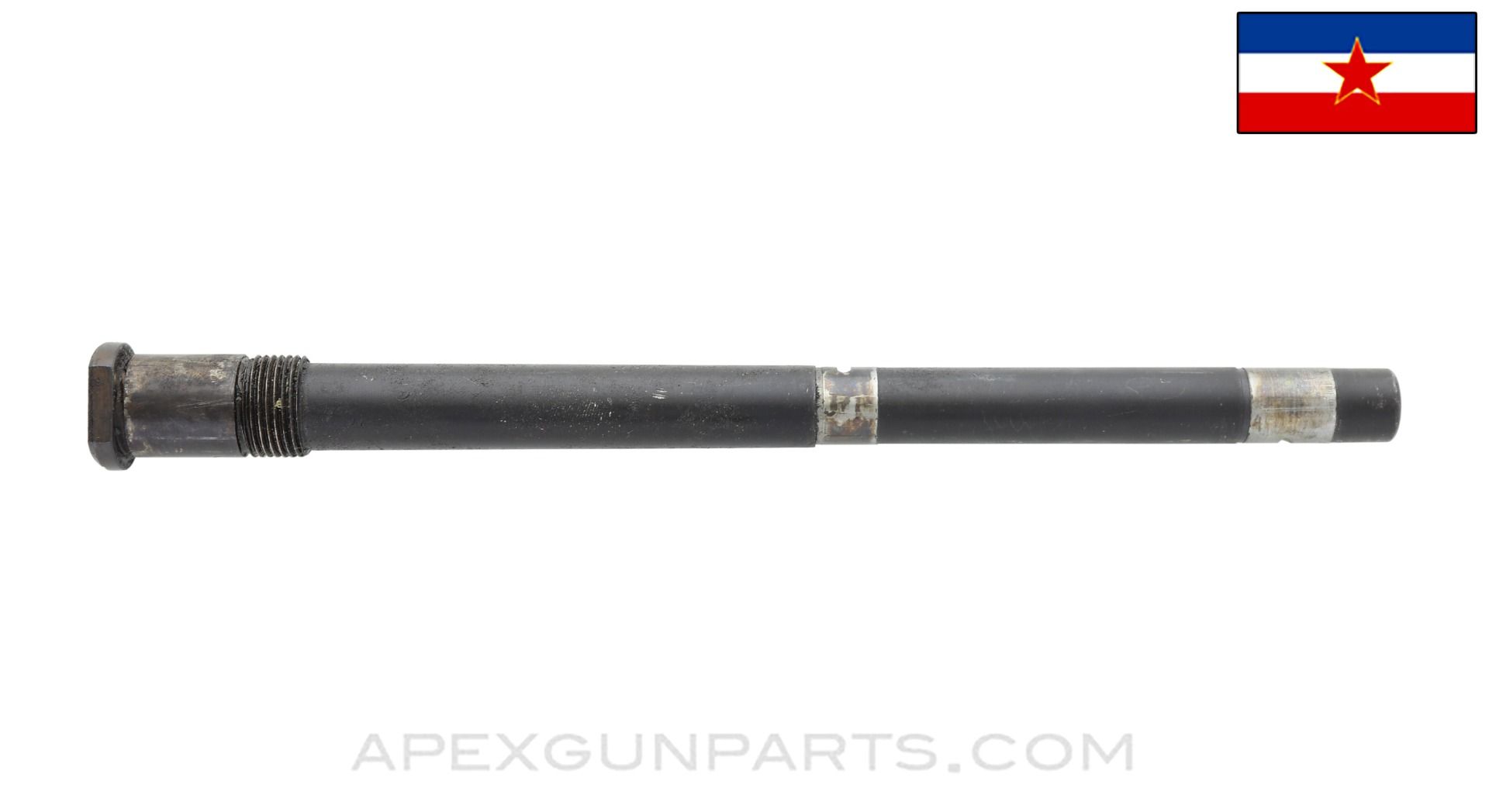 Yugoslavian / Serbian ZASTAVA manufactured M56 SMG Barrel, 8.875