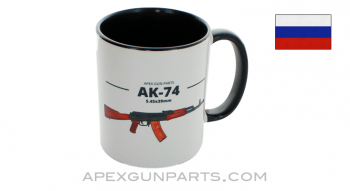 Mil-Slurp Mug, Russian AK-74, Izhevsk, *NEW*