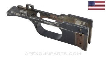 1918 BAR Trigger Housing, Early Model Tapped For Magazine Guides, Stripped, Semi Auto, .30-06 *Fair*