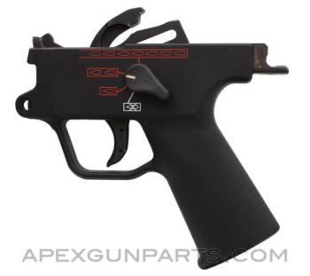 H&K MP5 40 Burst Fire (0,1, 2, F/A) Trigger Group and Grip, *Excellent* 