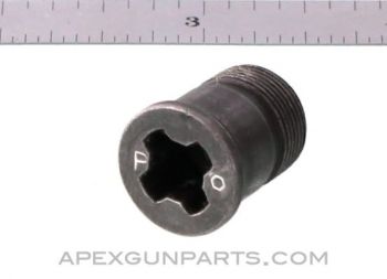 M1 Garand Gas Cylinder Locking Screw, Type 3, Hexagon Marked, *Very Good*