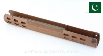 Pakistani Manufactured Handguard for the G3 / HK91, Brown Polymer, *Very Good*