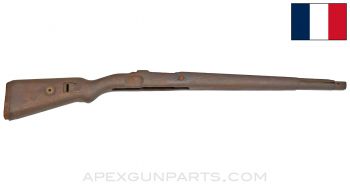 French K98k Mauser Stock, 38", w/ Sling Bar, Wood, *Fair*