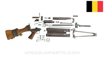 BGS Fal Parts Kit, Type A Stock, Bipod, Late Handguard, Matching *Good* ONE-OFF