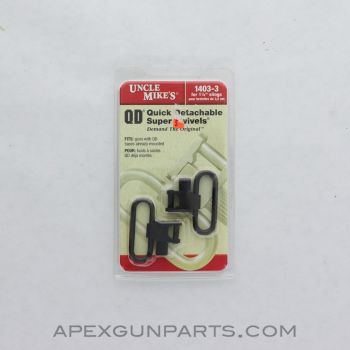 Uncle Mike&#039;s QD Sling Swivels, 1403-3 *NEW*