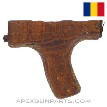 Romanian AK-47 / AKM Lower Handguard w/Grip, Wooden *Fair* 