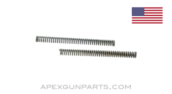Colt AR-15 / M16 Takedown Pivot Pin Spring Set, Front and Rear *Very Good* 