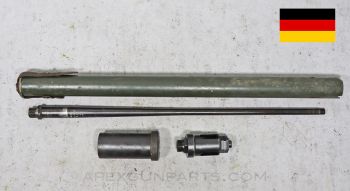 German MG-13 Training Barrel, 28&quot;,  w/ Blank Firing Adapter and Carrier, 7.92x57 *Good*