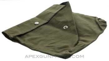 PSL/FPK 7.62X54R Single Pocket Pouch, Green Canvas, *Good to Very Good* 
