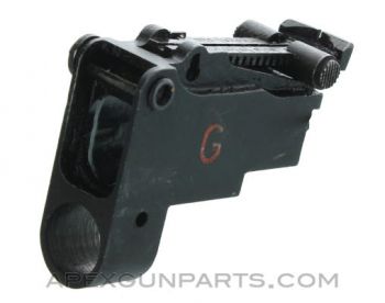 Romanian AKM / AK-47 Rear Sight Block Assembly, "G" Marked, *Very Good*