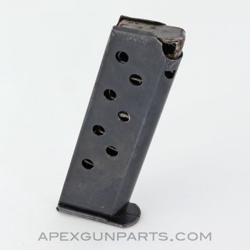 Walther PPK/s Magazine, 7rd, Blued, Factory, Post-War, 7.65/.32 ACP *Good* 