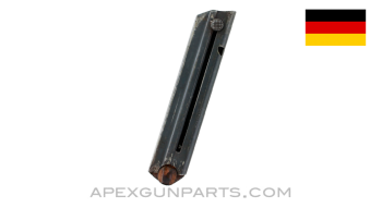 Luger P-08 Magazine, 8rd, With Wood Base, 9mm *Fair* 