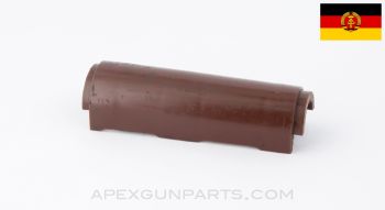 East German AKM Upper Handguard, Brown Polymer *Good*
