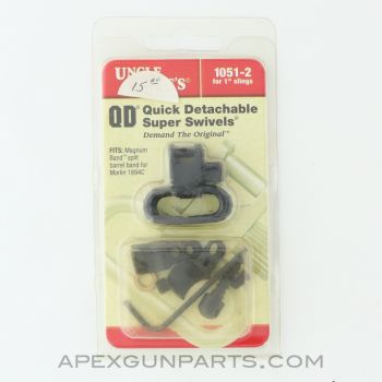 Uncle Mike's QD Sling Swivels, Marlin 1894C, For 1" Slings, 1051-2 *NEW*