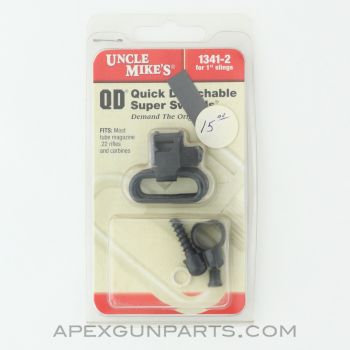 Uncle Mike's QD Sling Swivels, .22 Rifles / Carbines, For 1" Slings, 1341-2 *NEW*