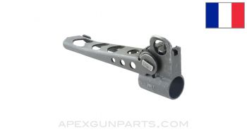 French MAS 49/56 Front Sight Block Assembly w/ Grenade Sight, Missing Sight Post Ear *Good*