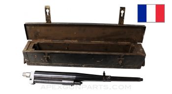 Hotchkiss 1922 Barrel Assembly, w/ AA Sight Mount, in Transit Crate, 8mm Mauser *NOS*