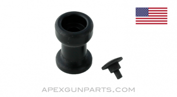 FAL Charging Handle Knob and Rivet, Plastic, DS Arms, *NEW*