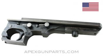 Thompson M1A1 Lower Receiver Assembly, Full-Auto, No Wood, Savage, Blued, .45 ACP *Good* 