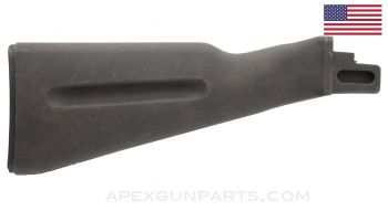 AK-74 Buttstock, Black Polymer, Stripped,  US Made 922(r) Compliant Part  *Very Good* 