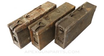 German MG Project Ammo Cans, 3 Pack, Steel