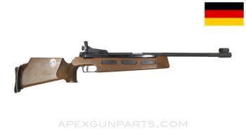 German Diana Model 75 / Beeman 400 Recoilless Air-Rifle, 44", Wood, 4.5mm/.177 Cal, *Very Good*