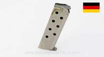 Ortgies Pistol Magazine, 7rd, Factory, Stainless, .32 ACP *Very Good*