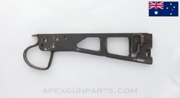 Australian OWEN SMG Trigger Frame, Stripped w/ Sling Loop *Good*