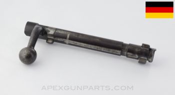 German K98k Mauser Replacement Bolt Body, Late w/ Round Vent Holes, Czech Reissue, 7.92x57 *Very Good*