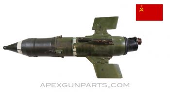 AT-3 Sagger Anti-Tank Missile Project, Inert / Trainer in Wood Transit Chest, Polish *Good* 