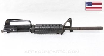 Olympic Arms CAR-AR Upper Assembly, 11.5" SS Heavy Barrel w/ 5.5" Moderator Style Flash Hider, No Ejection Port Cover, 1/9 Twist 5.56 NATO *Good*
