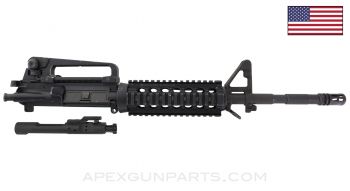 Smith & Wesson M&P 15 / AR-15 Upper Assembly, 14.5" 1/7 Twist Barrel, Quad Rail Handguards, Bolt Carrier Assembly, Charging Handle, 5.56X45 NATO *Good* 