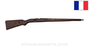 K98k Mauser Stock, 38", Wood, MFG for France, *Fair*