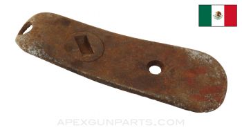 Mexican M54 Mauser Buttplate with Trapdoor *Fair*