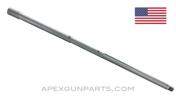 AKM Barrel, Fluted, Threaded Muzzle, 21.4", In The White, 7.62x39, US Made 922(r) Compliant Part, *NEW*