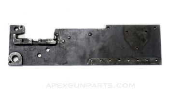 Browning 1919 Left Hand Side Plate (LHSP), Broken Pawl Bracket and Extractor Cam, 7.62 NATO *Good / Heavy Use* 