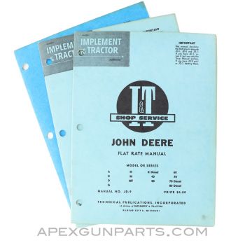 I&T Shop Service Manuals, J.I Case C-7 / John Deere JD-9 / Allis-Chalmers AC-34, Paperback *Very Good*