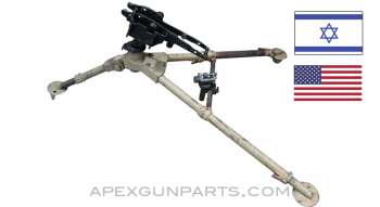 Browning .50 Cal. M3 Tripod Assembly with Cradle, Israeli Issue, Painted, *Good* 