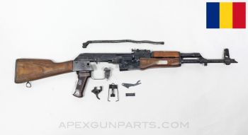 Romanian AK-47 Parts Kit, Fixed Stock, Semi-Auto, 7.62x39 *Good*