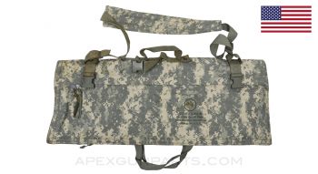 M249 / M240B Spare Barrel Bag, w/ Shoulder Strap, Bulldog Tactical *Good*